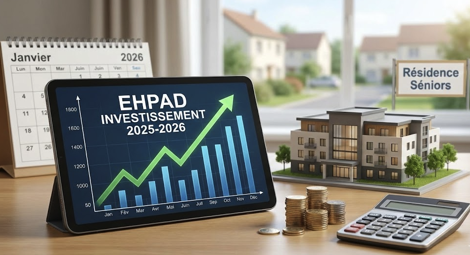 image Bilan 2025 & Perspectives 2026 : Pourquoi l'EHPAD S'impose comme la "Valeur Refuge" de la Décennie 🏥📈