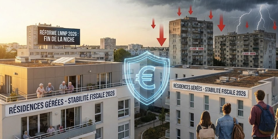 Séisme Fiscal du LMNP en 2026 : Pourquoi les Résidences Gérées (EHPAD, Sénior, Étudiant) deviennent le dernier refuge de l'investisseur.